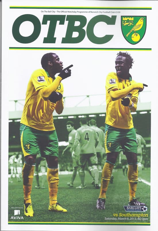 Norwich City FC v Southampton FC